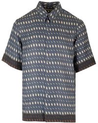 Dries Van Noten - Short-Sleeved Shirt With Print - Lyst