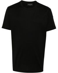 Roberto Collina - Black Cotton T-shirt - Lyst