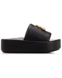 Balenciaga - "rise" Flatform Sandals - Lyst