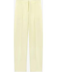 McQueen - Wool Gabardine Cigarette Trousers - Lyst