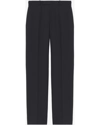 McQueen - Wool Mohair Tailored Trousers - Lyst