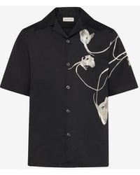 Alexander McQueen - Hawaii-hemd mit pressed flower-motiv - Lyst