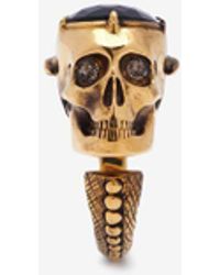 Alexander McQueen - Victorian Skull Ring - Lyst
