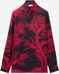 McQueen - Tree Of Life' Print Shirt - Lyst