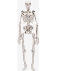 McQueen - Dancing Skeleton Pin Brooch - Lyst