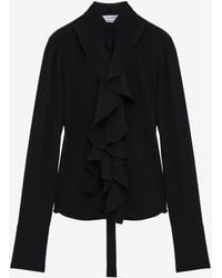 McQueen - Ruffled Shirt - Lyst