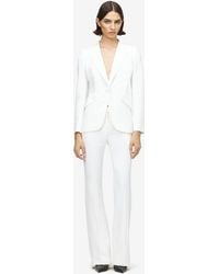 McQueen - Crepe Peak Jacket - Lyst