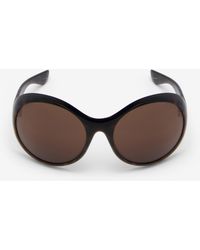 McQueen - Kate Round Sunglasses - Lyst
