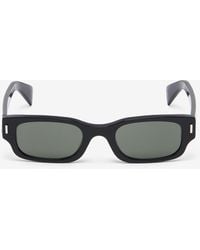 McQueen - T-Bar Rivet Panthos Sunglasses - Lyst