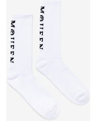 McQueen - Calze Con Logo Mcqueen - Lyst