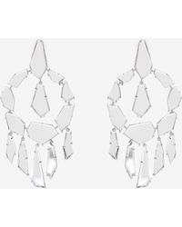 McQueen - Mirror Earrings - Lyst