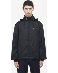 McQueen - Skull Jacquard Windbreaker - Lyst