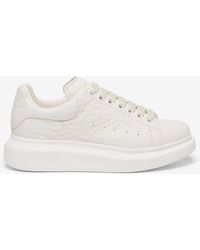 McQueen - Lambskin Oversized Sneakers - Lyst