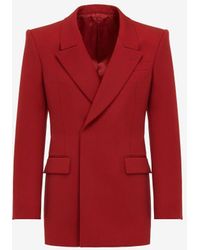 Alexander McQueen - Tailored Double-breasted Blazer - Lyst