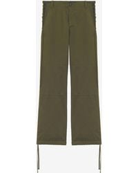 McQueen - Lace-Up Trousers - Lyst