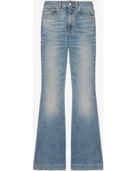 McQueen - Narrow Bootcut Denim Trouser - Lyst