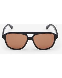 McQueen - Signature Essentials Sunglasses - Lyst
