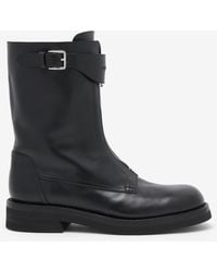 McQueen - Biker Boot - Lyst
