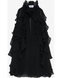McQueen - Ruffled Top - Lyst