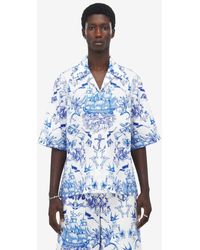 McQueen - Sailor Tattoo Hawaiian Shirt - Lyst