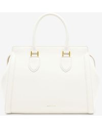 McQueen - White Large Birdee Bag - Lyst