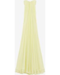 McQueen - Bustier Evening Dress - Lyst