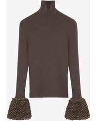 McQueen - Knit Feathers Top - Lyst