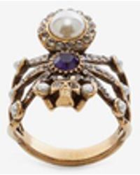 McQueen - Spider Ring - Lyst