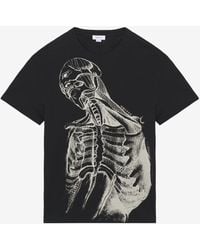 McQueen - Sketch Anatomy T-Shirt - Lyst