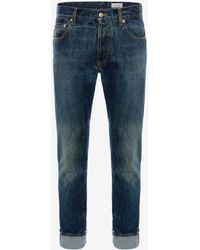 alexander mcqueen jeans men