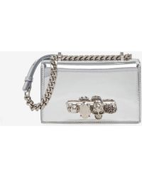 Alexander McQueen - Borsa mini jewelled satchel - Lyst