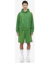McQueen - Cotton Logo Hoodie - Lyst