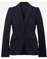 McQueen - Wool Single-Breasted Jacket - Lyst