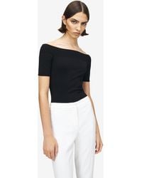 McQueen - Strickte das Schulteroberteil - Lyst