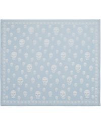 McQueen - Classic Skull Foulard - Lyst