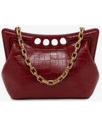 Alexander McQueen - Red The Peak Bag Small - Lyst