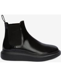 Alexander McQueen Stivaletti Chelsea Hybrid - Nero