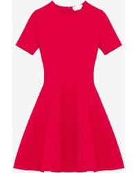 McQueen - Fit And Flare Mini Dress - Lyst