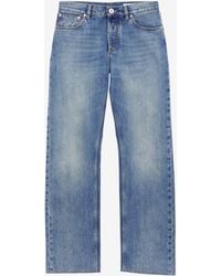 McQueen - Straight Leg Jeans - Lyst