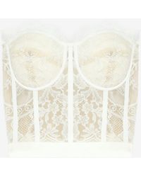 McQueen - Lace Corset - Lyst
