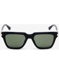 McQueen - T-Bar Icon Square Sunglasses - Lyst