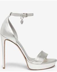 McQueen - Jewel Platform Sandal - Lyst