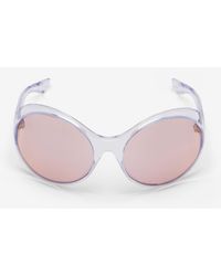 McQueen - Kate Round Sunglasses - Lyst
