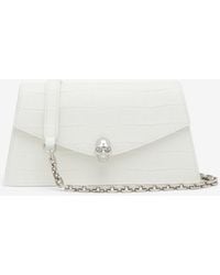 McQueen - Borsa Skull Mini - Lyst