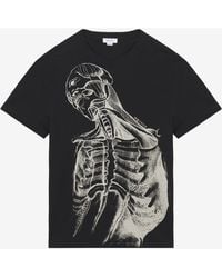 McQueen - Sketch Anatomy T-Shirt - Lyst