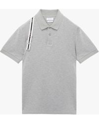 McQueen - Logo Harness Polo Shirt - Lyst