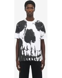 McQueen - Exploded Skull T-Shirt - Lyst