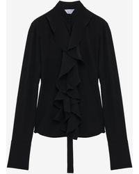 McQueen - Ruffled Shirt - Lyst