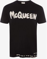 Alexander McQueen - Mcqueen Graffiti T-shirt - Lyst