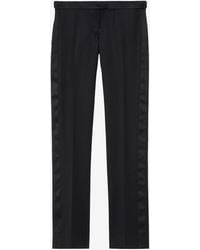 McQueen - Tuxedo Trousers - Lyst